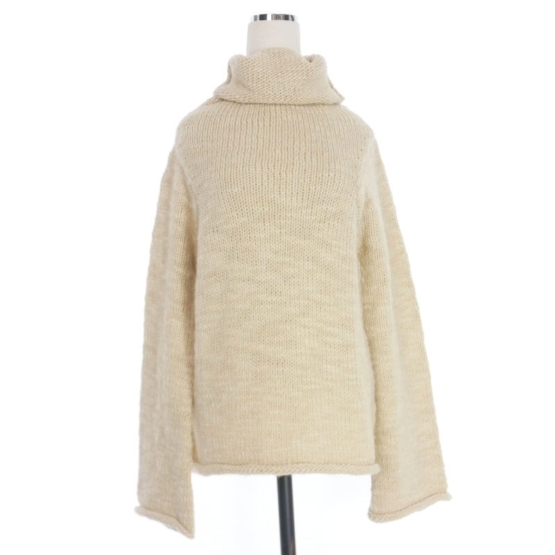ヨウジヤマモト YOHJI YAMAMOTO REGULATION タートルネック ローゲージニット セーター 長袖 2 アイボリー FV-K54-900 レディース ヨウジヤマモト YOHJI YAMAMOTO REGULATION タートルネック