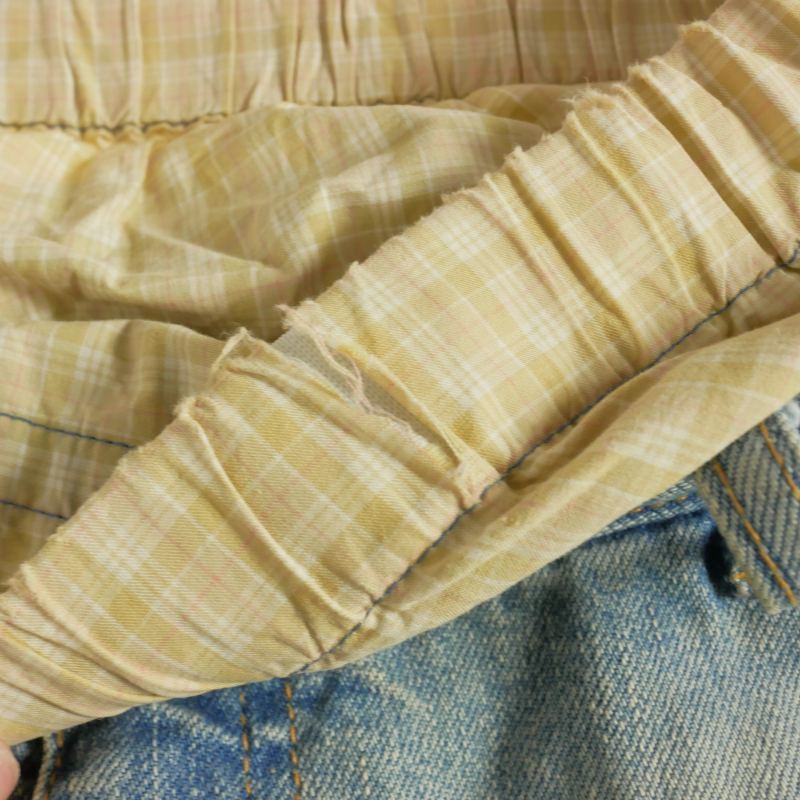 ジエダ Jieda 23SS W WAIST DENIM ダブルウエスト ワイドデニムパンツ 