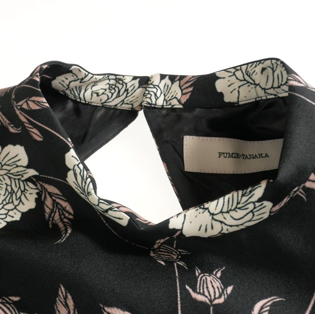 フミエタナカ FUMIE TANAKA 23SS flower long OP フラワーロング