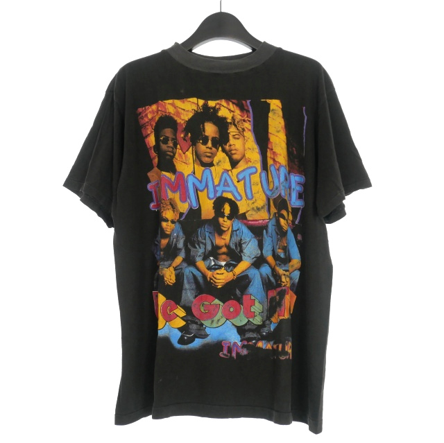ヴィンテージ VINTAGE 1995 Immature IMx We Got It! Hip Hop Rap Tee 