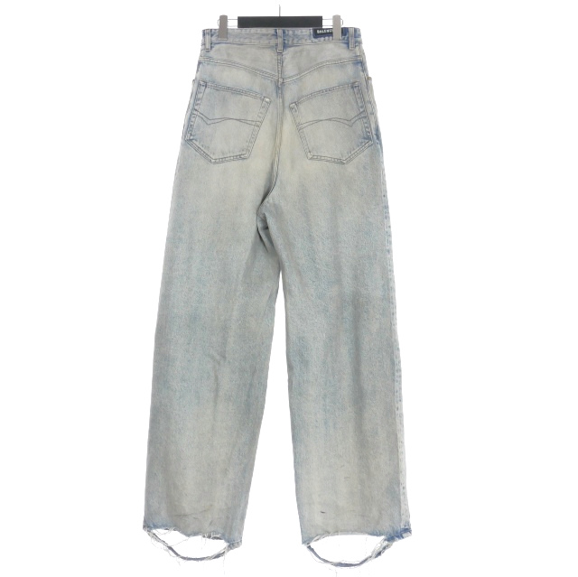 バレンシアガ BALENCIAGA BAGGY PANTS バギー デニムパンツ ジーンズ 