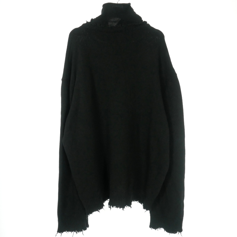 ヴェトモン ベトモン VETEMENTS 21AW タートルネック デストロイニット 