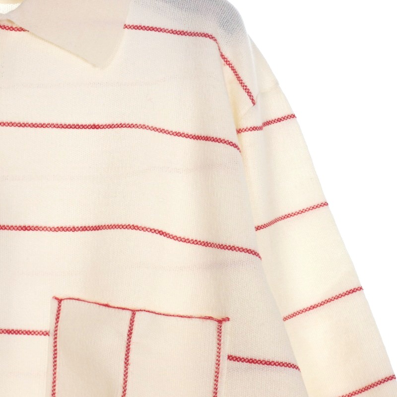Maison Margiela 1 10 23SS Mロゴ刺繍 ポロシャツ S Maison Margiela 1 10 23SS Mロゴ刺繍 ポロシャツ S MAISON