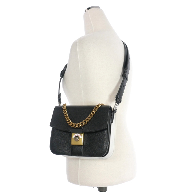 未使用品 メゾンマルジェラ Maison Margiela NEW LOCK スクエアバッグ 