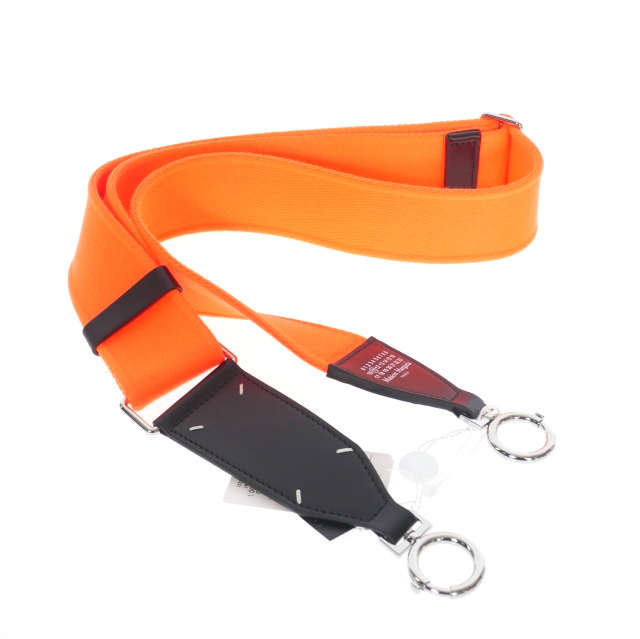 未使用品 Maison Margiela ショルダーストラップ オレンジ 未使用品 エムエムシックス メゾンマルジェラ MM6 Maison Margiela