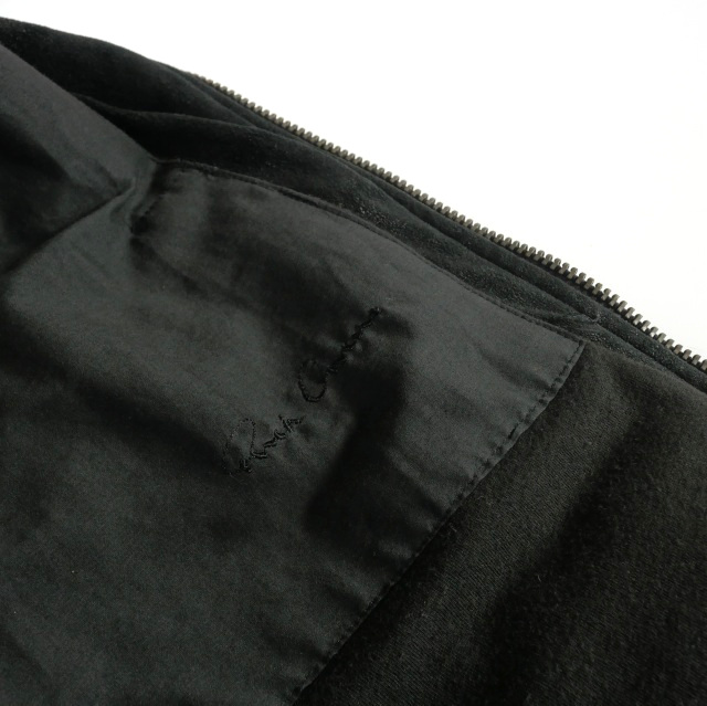 Rick Owens ハイネック フーデッドレザージャケット ブルゾン XS 黒 リックオウエンス Rick Owens ハイネック フーデッドレザー