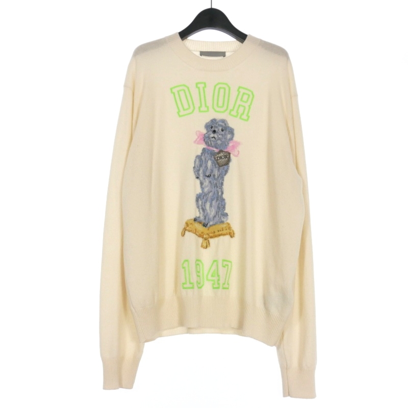 ディオール Dior 24SS Bobby クルーネック カシミヤニット セーター 