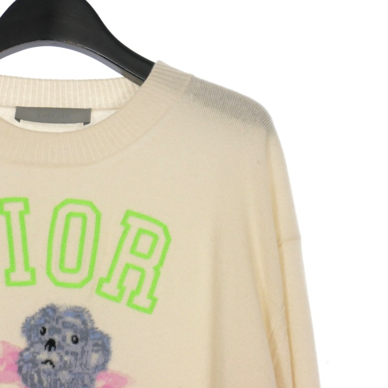 ディオール Dior 24SS Bobby クルーネック カシミヤニット セーター 