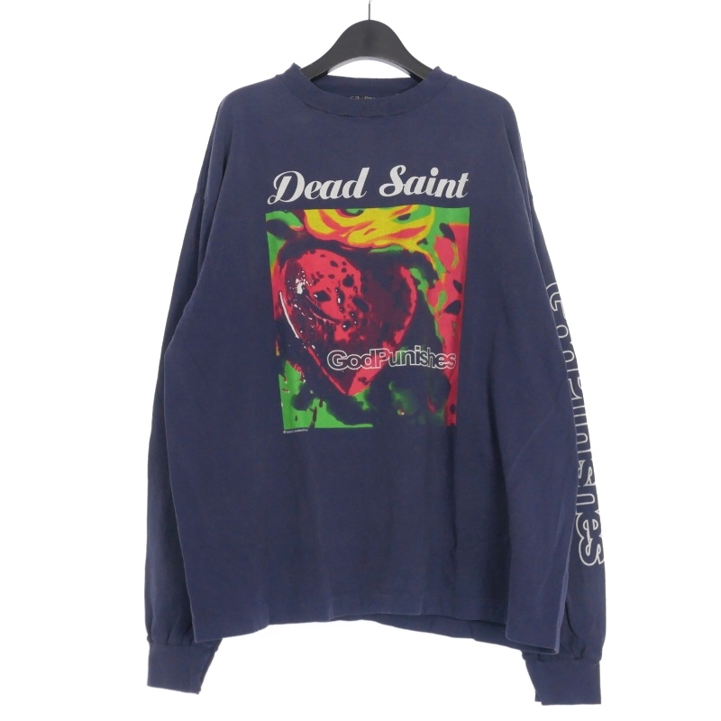 未使用品 セントマイケル SAINTMICHAEL 24AW LS TEE / DEAD SAINT 