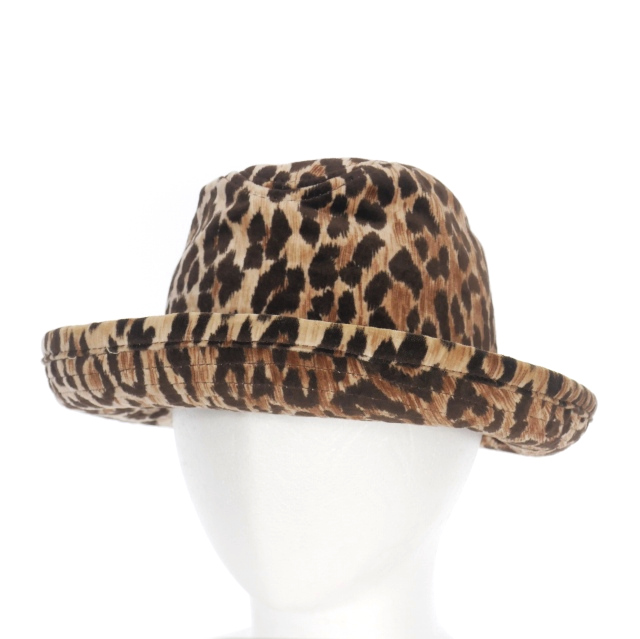 ドルチェ＆ガッパーナ　Dolce & Gabbana レオパード　ハット　帽子 ドルチェ&ガッバーナ ドルガバ DOLCE&GABBANA 90s レオパード柄 ハット