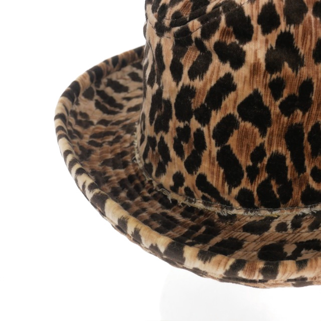 ドルチェ&ガッバーナ ドルガバ DOLCE&GABBANA 90s レオパード柄 ハット