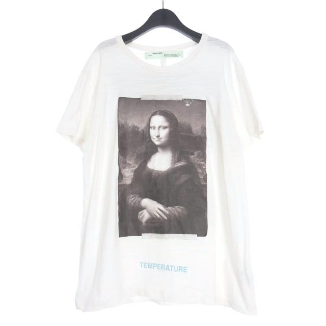 オフホワイト OFF WHITE MONALISA S S TEE モナリザ Tシャツ