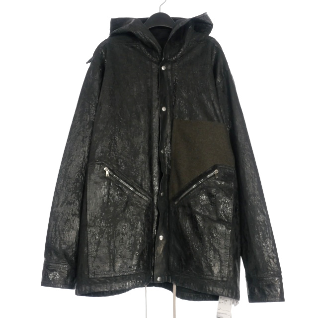 未使用品 リックオウエンス Rick Owens 24AW TOUR HOODIE コーティング