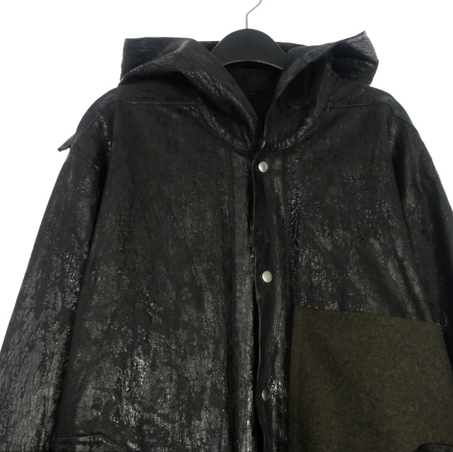 未使用品 リックオウエンス Rick Owens 24AW TOUR HOODIE コーティング
