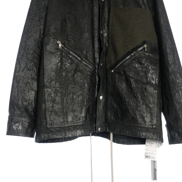 未使用品 リックオウエンス Rick Owens 24AW TOUR HOODIE コーティング