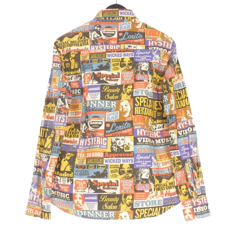 HYSTERIC GLAMOUR ヒステリックグラマー ロングスリーブシャツ 完売確実【ヒステリックグラマー】長袖 ロングスリーブTシャツ
