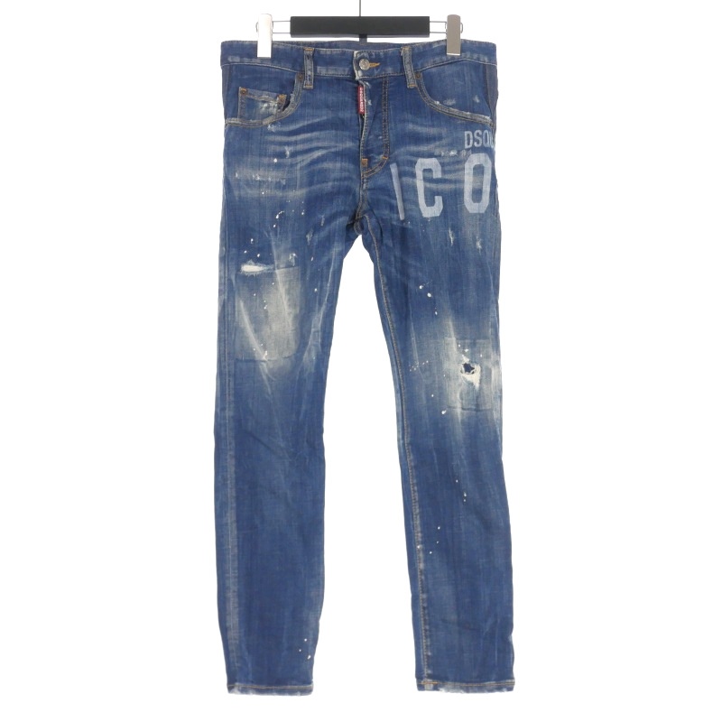 ディースクエアード DSQUARED2 21AW メージ加工 ジーンズ