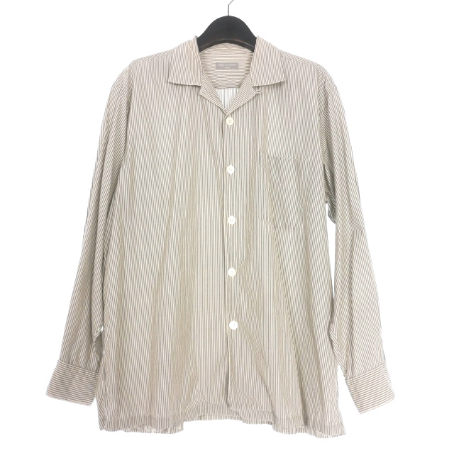 90s コムデギャルソン オム ストライプシャツ グレー / COMME des