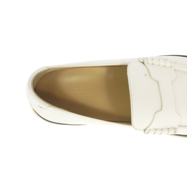 新品未使用エルメス スニーカー白　スリッポン 中古・古着通販】HERMES (エルメス) スリッポン ホワイト サイズ:361/2