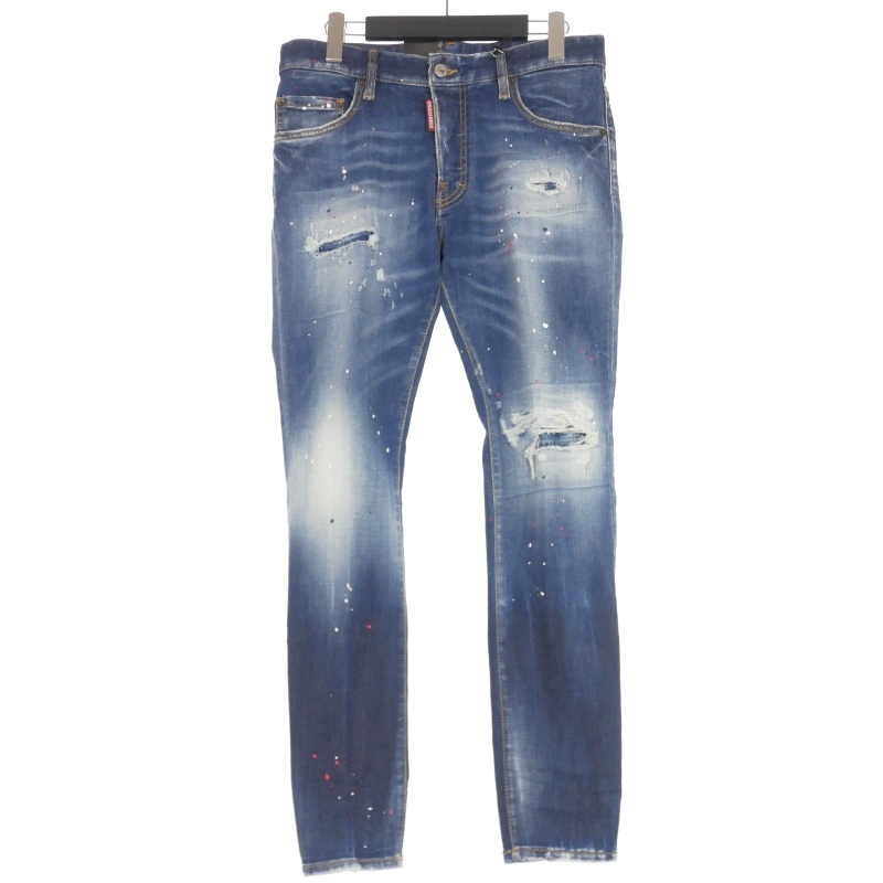 未使用品 ディースクエアード DSQUARED2 23SS SUPER TWINKY JEAN 