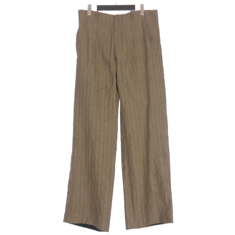 未使用品 カング KANG ADJUSTABLE BACK PLEATS WIDE FIT TROUSERS  