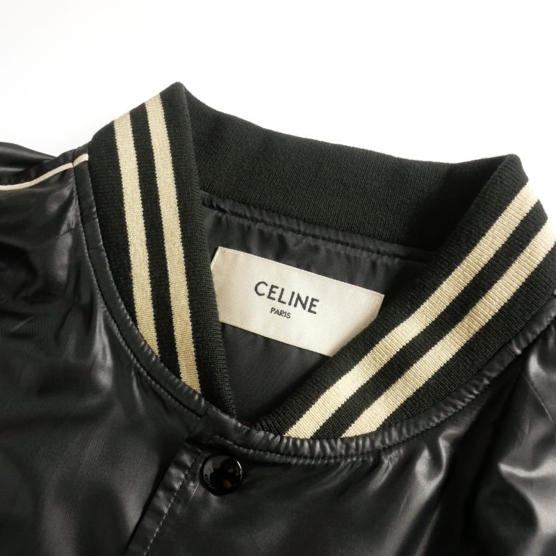 セリーヌ CELINE 20SS カレッジテディジャケット ブルゾン 長袖 XL 