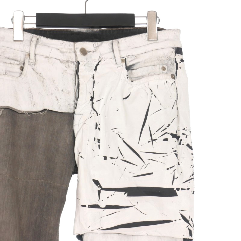 リックオウエンス Rick Owens 20SS TYRONE COLLAGE デニムパンツ