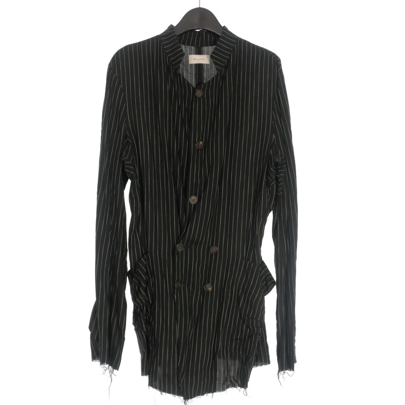 ベッドフォード BED J.W. FORD 20SS Stand Collar Stripe Jacket 