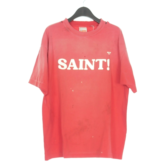 １着でも送料無料 未使用品 セントマイケル ロゴ SAINT TEE SS 25SS SAINTMICHAEL トップス