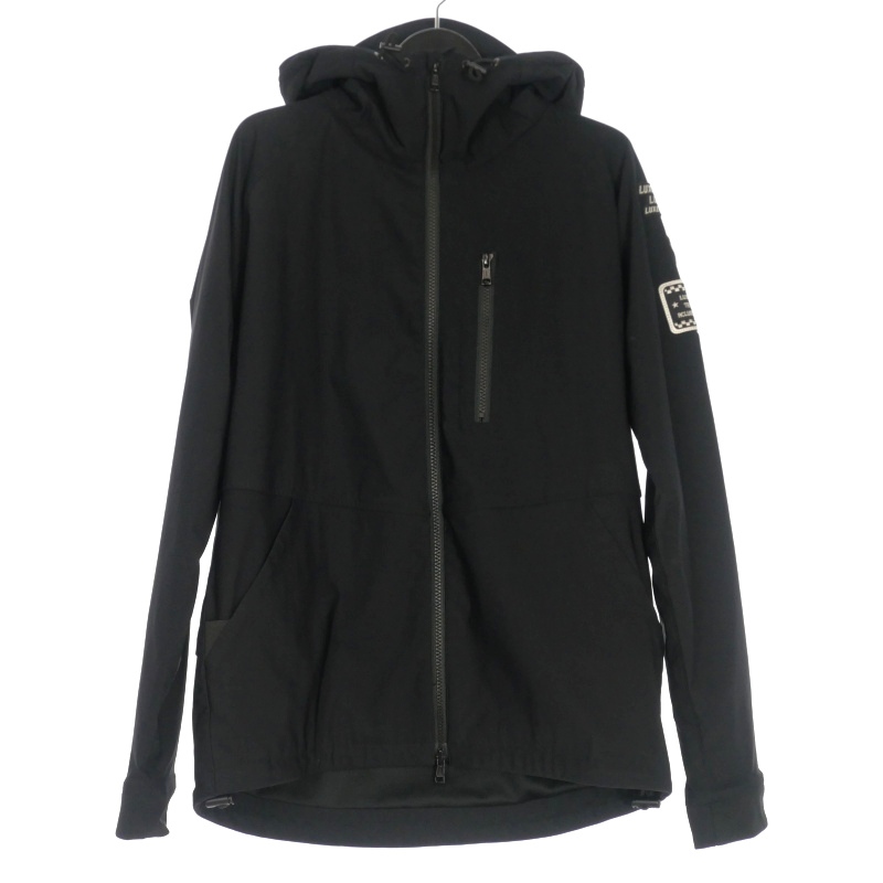 エーケーエム AKM × BROWN BUNNY ジップアップ フーデッドナイロン 