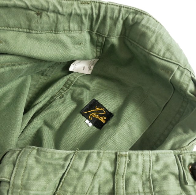 Needles ヒザデルパンツ サイズ2 カーキ needles ☆ ヒザデルパンツ