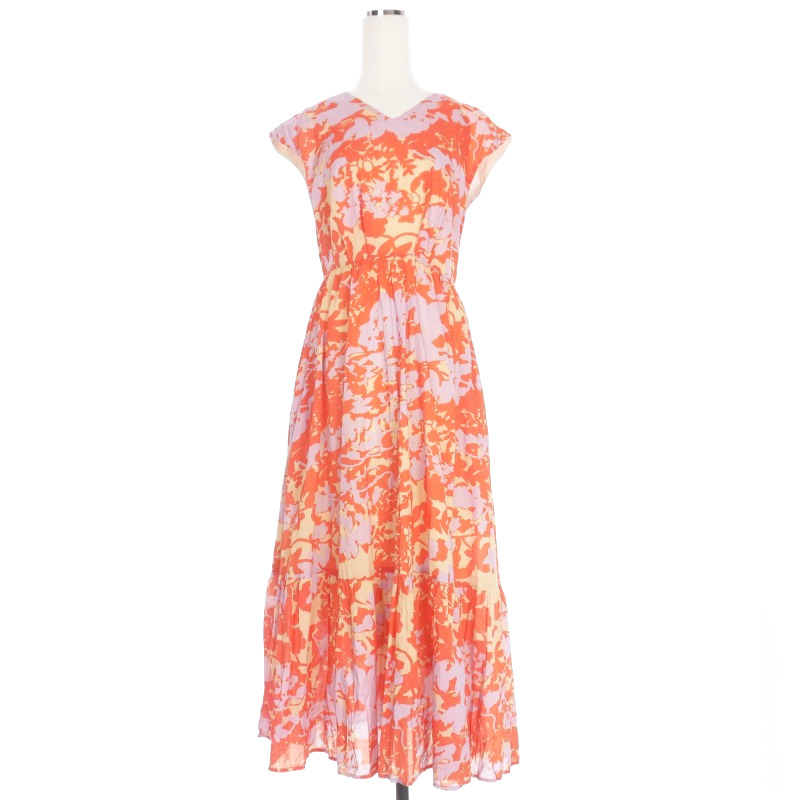 ヌキテパ NE QUITTEZ PAS! Shadow Botanical Print Sleeveless