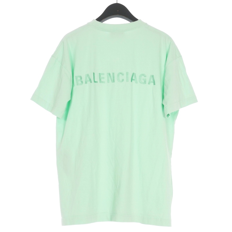 バレンシアガ BALENCIAGA ロゴ刺繍 クルーネックTシャツ カットソー