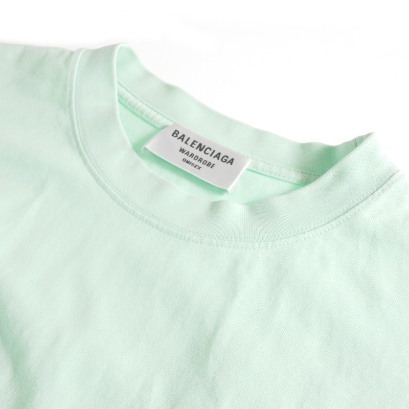 バレンシアガ BALENCIAGA ロゴ刺繍 クルーネックTシャツ カットソー
