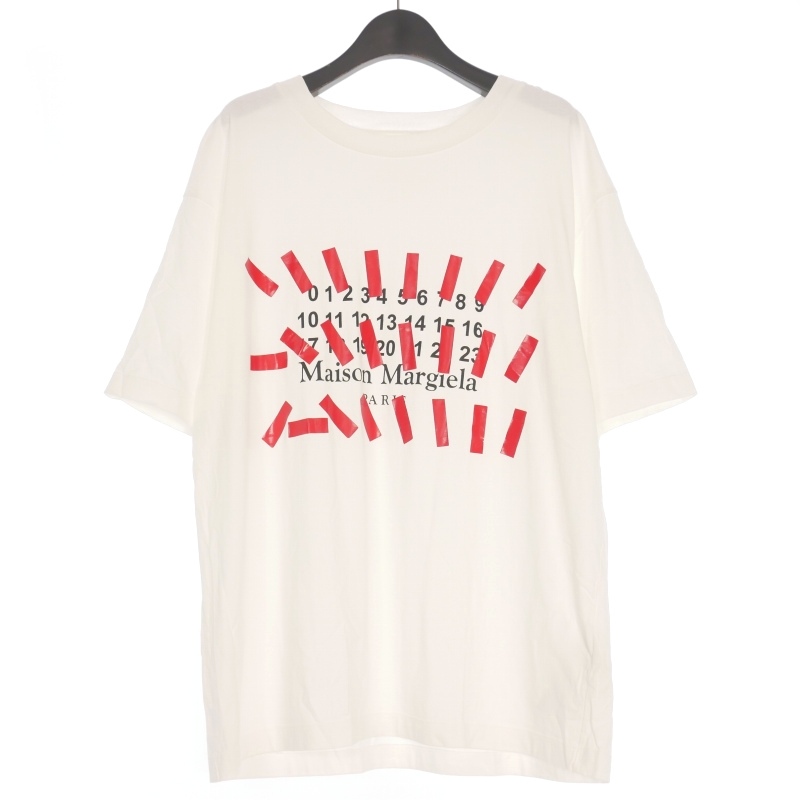 メゾンマルジェラ Maison Margiela 21SS テーププリントオーバーサイズ 