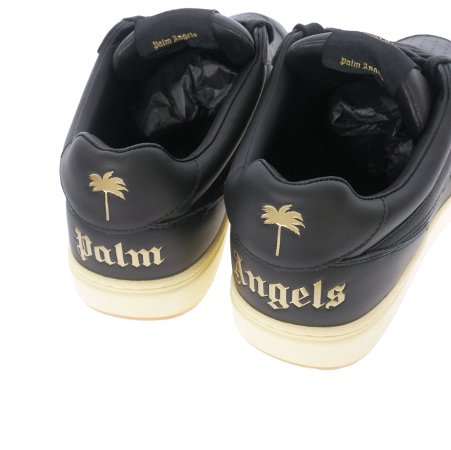 エンジェル　バーム パームエンジェルス PALM ANGELS University レザースニーカー
