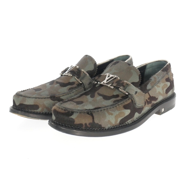 ルイヴィトン LOUIS VUITTON ホッケンハイム ハラコ ローファー 靴