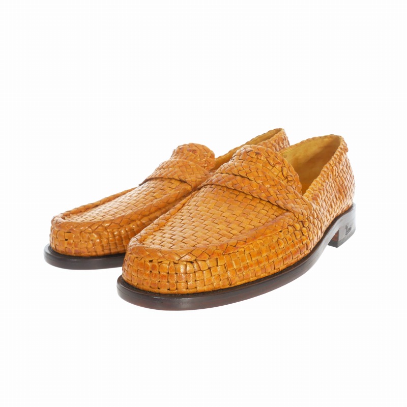 MARNI 24SS バンビ ローファー ウーブン 41キャメル 未使用品 マルニ MARNI 24SS Bambi Loafers バンビ ローファー