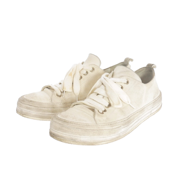 Ann Demeulemeester ペンキ加工スニーカー