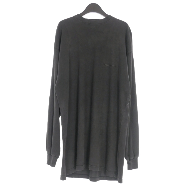 BALENCIAGA ブラック 長袖カットソー