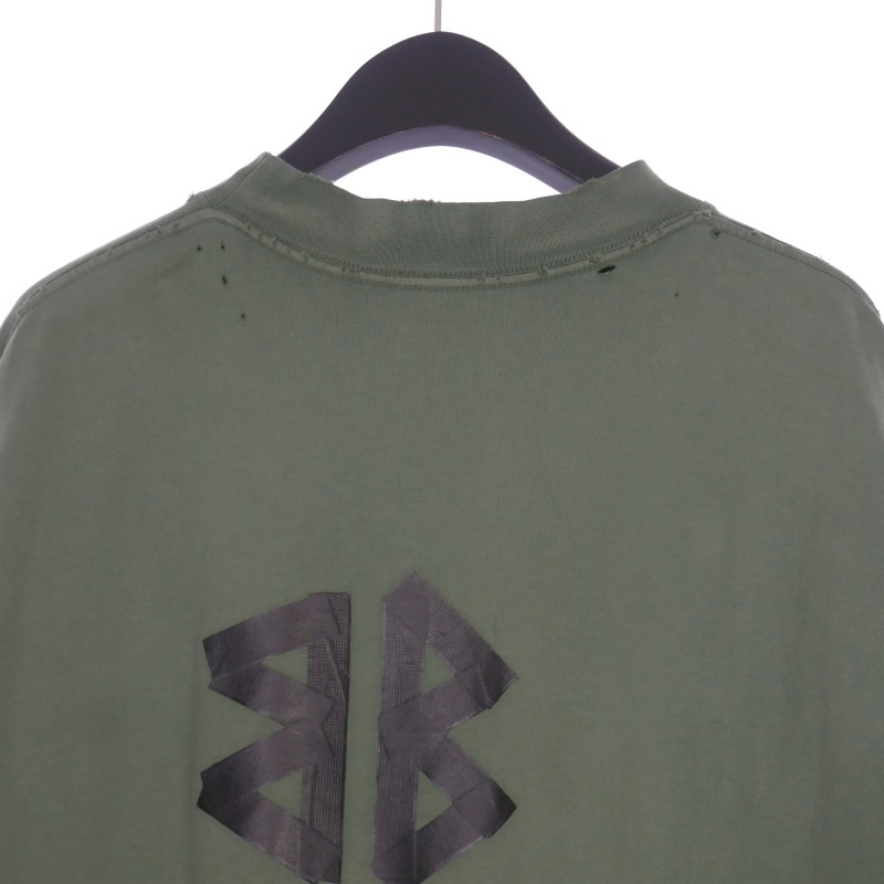 バレンシアガ BALENCIAGA 23SS Tape Type テープタイプロゴ Tシャツ 