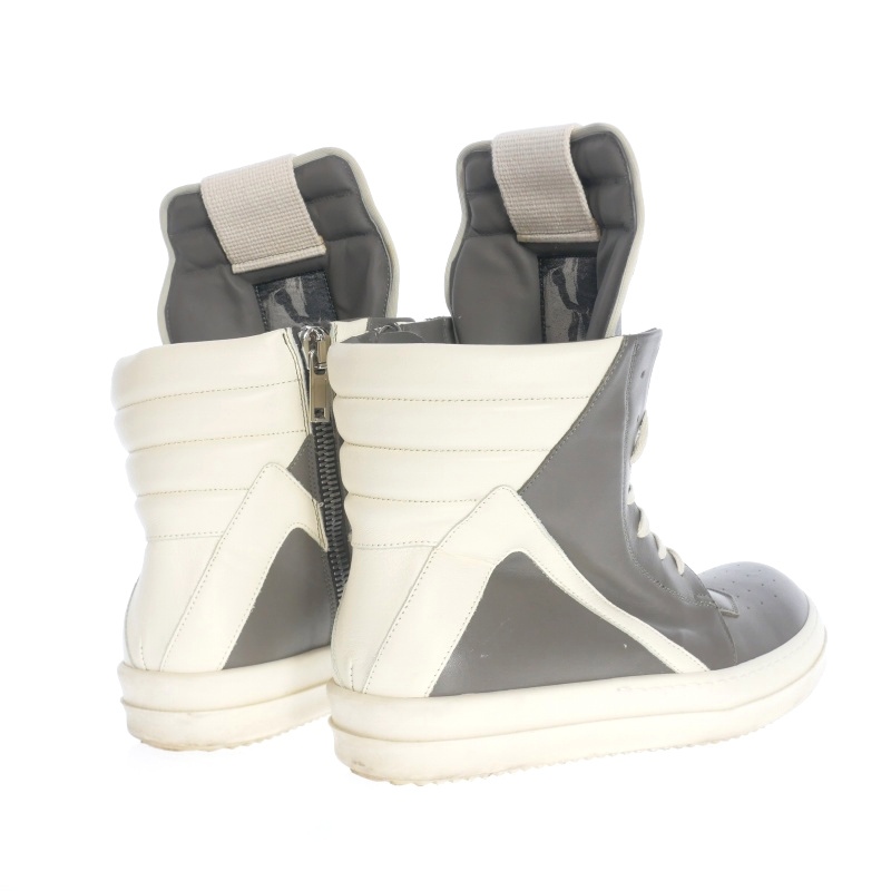 RICK OWENS リックオウエンス ホワイト クロップドスウェット RICK OWENS リックオウエンス ホワイト クロップドスウェット