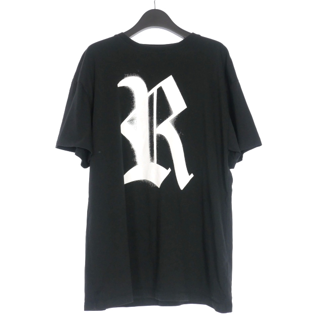 ラフシモンズ RAF SIMONS 23SS Rロゴ プリントTシャツ