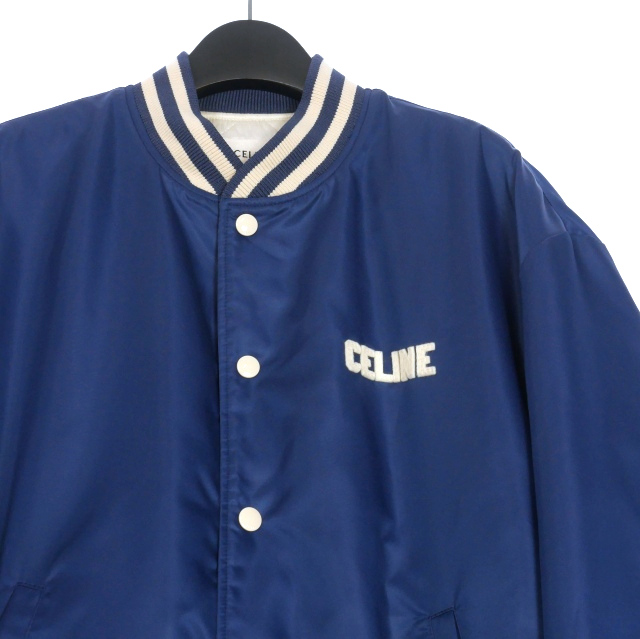 M*i様 未使用品 CELINE 24AW ルーズ ナイロン テディジャケット 未使用品 セリーヌ CELINE 24AW ルーズ ナイロン テディジャケット