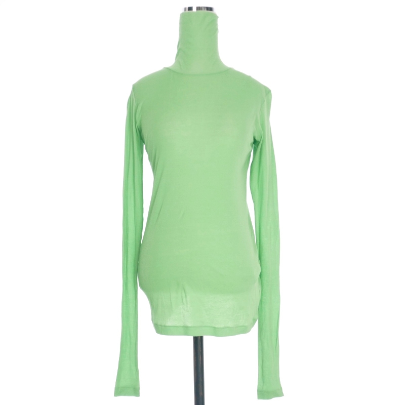 オーラリー AURALEE HIGH GAUGE SHEER RIB TURTLE タートルネック