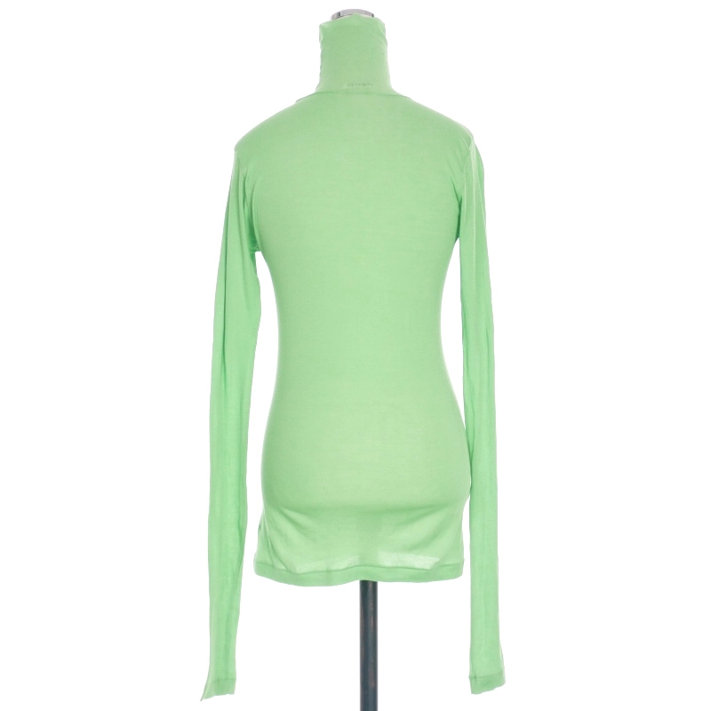 オーラリー AURALEE HIGH GAUGE SHEER RIB TURTLE