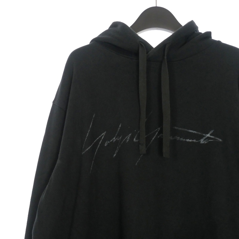 ワイスリー Y-3 ヨウジヤマモト Distressed Signature Hoodie