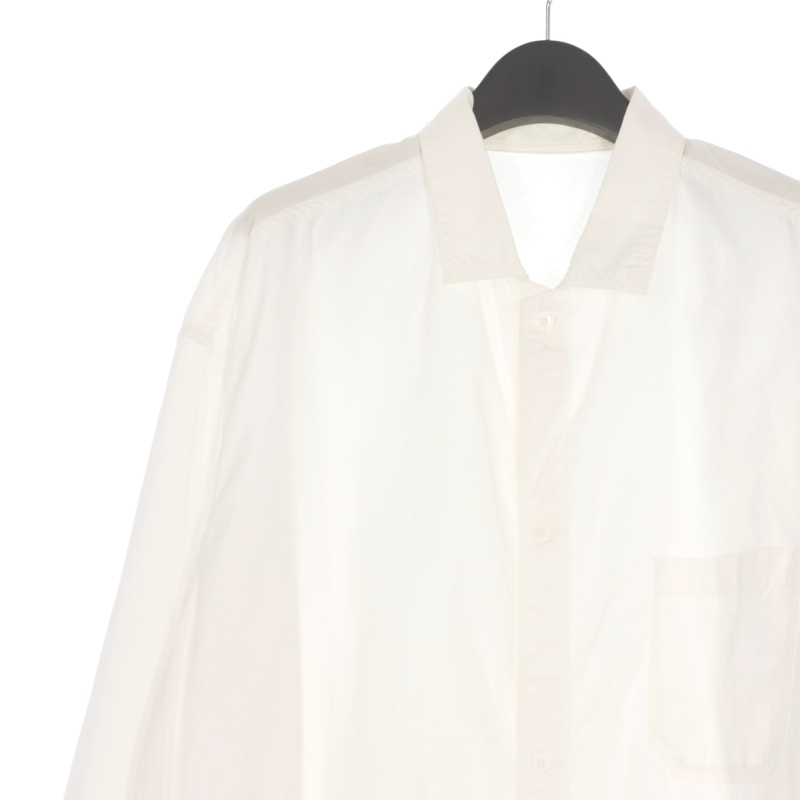 yohji yamamoto POUR HOMME 長袖シャツ サイズ3 yohji yamamoto pour homme 長袖シャツ サイズ3