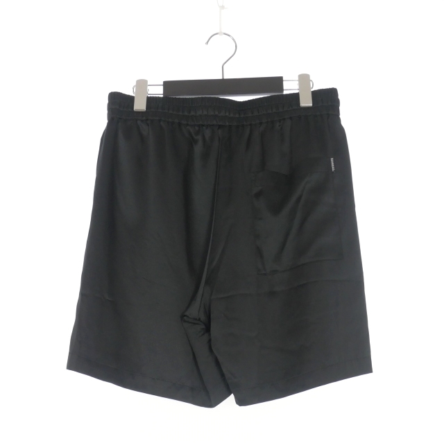 【中古】ナミアス NAHMIAS  Miracle Academy ショートパンツ ショーツ シルク M ブラック 黒 メンズ ナミアス NAHMIAS Miracle Academy ショートパンツ ショーツ シルク M