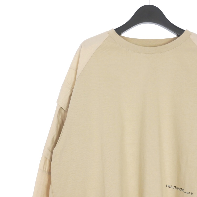 オーエーエムシー OAMC PEACEMAKER 25SS SL CARGO L/S カーゴTシャツ  